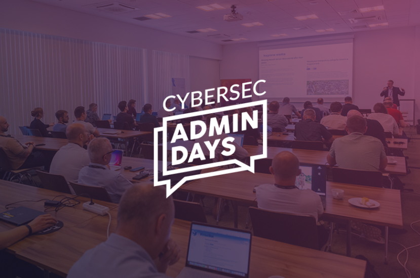 CYBERSEC Admin Days za nami! Dziękujemy!