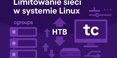 Limitowanie sieci w systemie Linux na przykładzie cgroups i kolejkowania htb