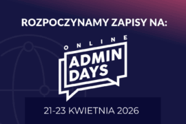 Admin Days 2026 powracają!